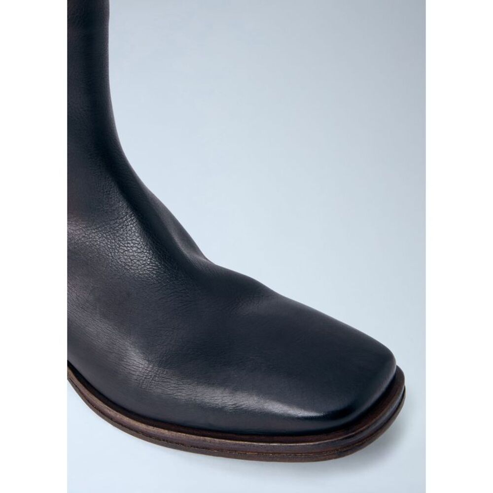 Acne Studios Men Leather Ankle Boots - Picture 3 of 6